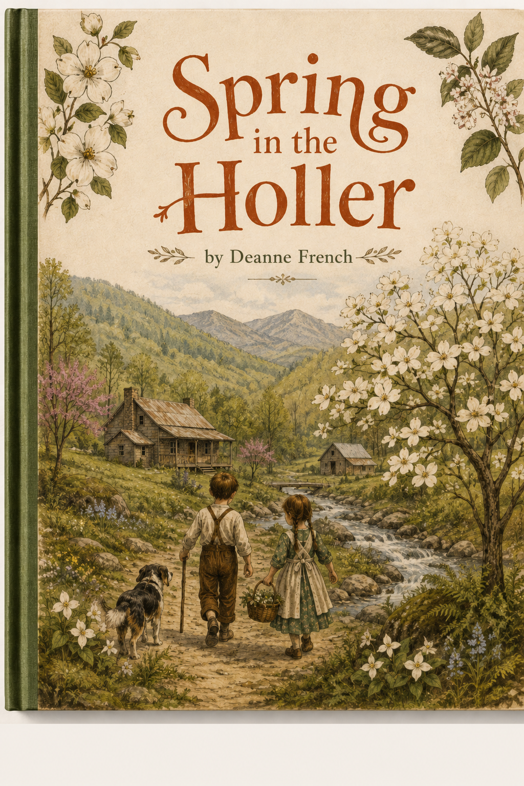 Children's book cover: Spring in the Holler by Deanne French